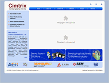 Tablet Screenshot of cimtrix.com